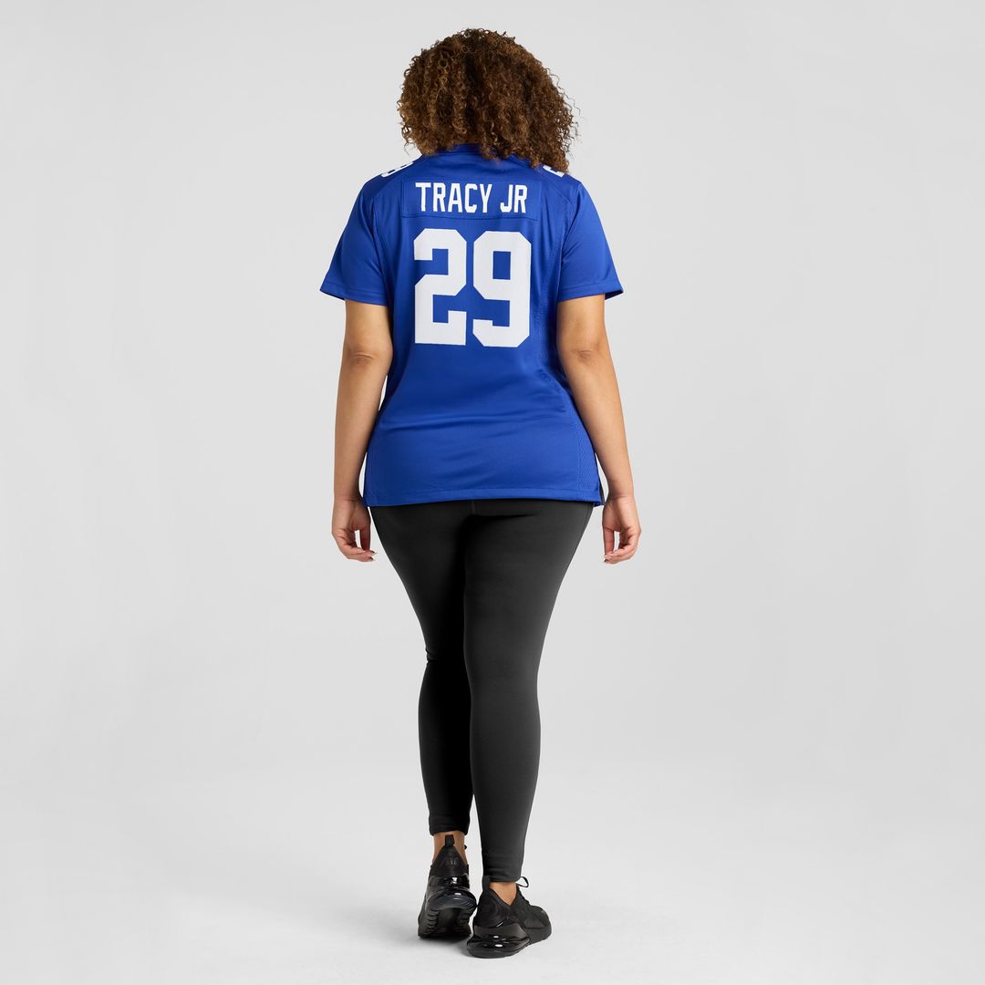 Tyrone Tracy Jr. New York Giants Women's Game Jersey - Royal