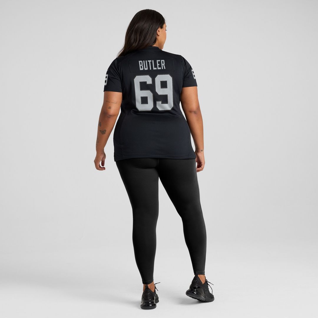 Adam Butler Las Vegas Raiders Women's Game Jersey - Black