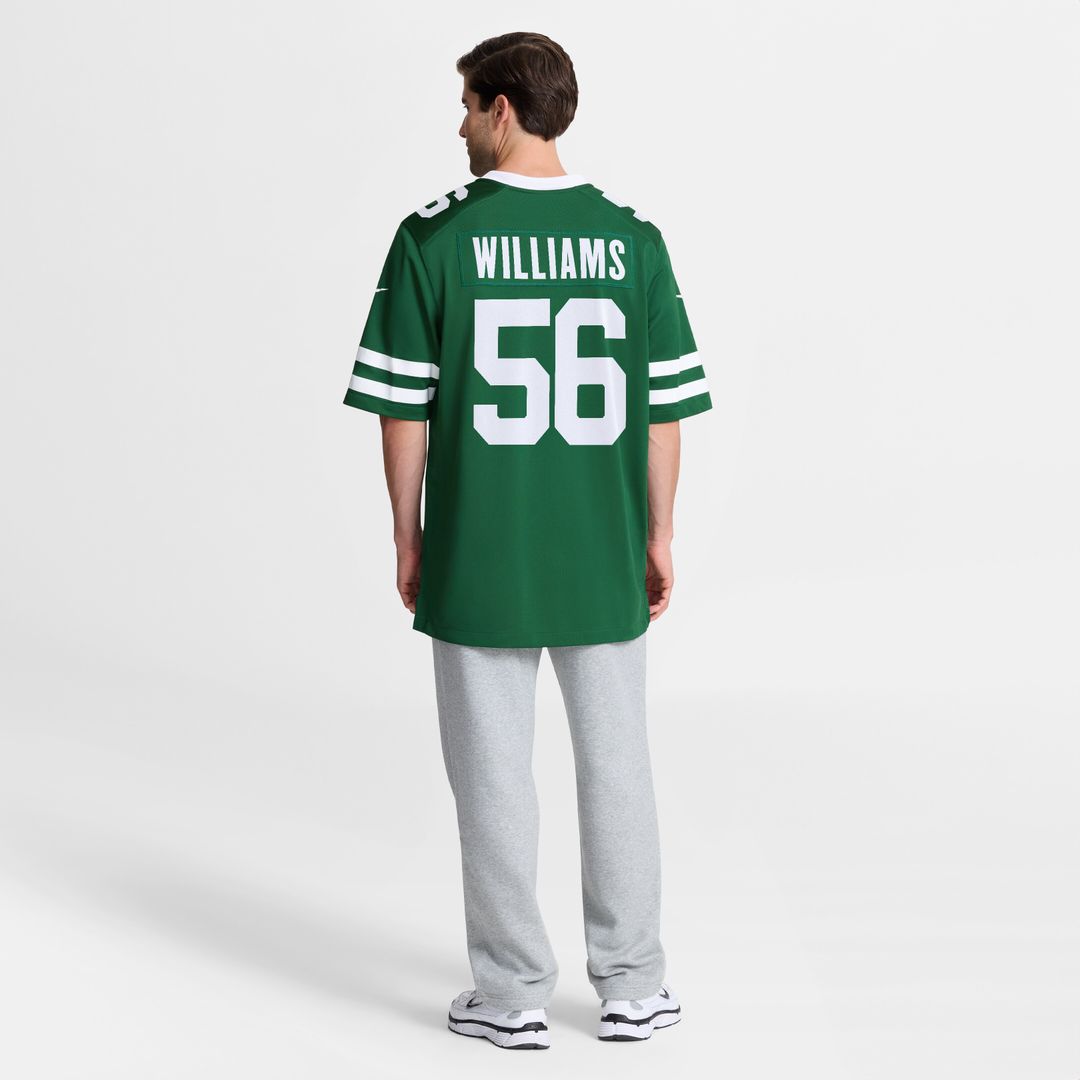 Quincy Williams New York Jets Game Jersey - Legacy White