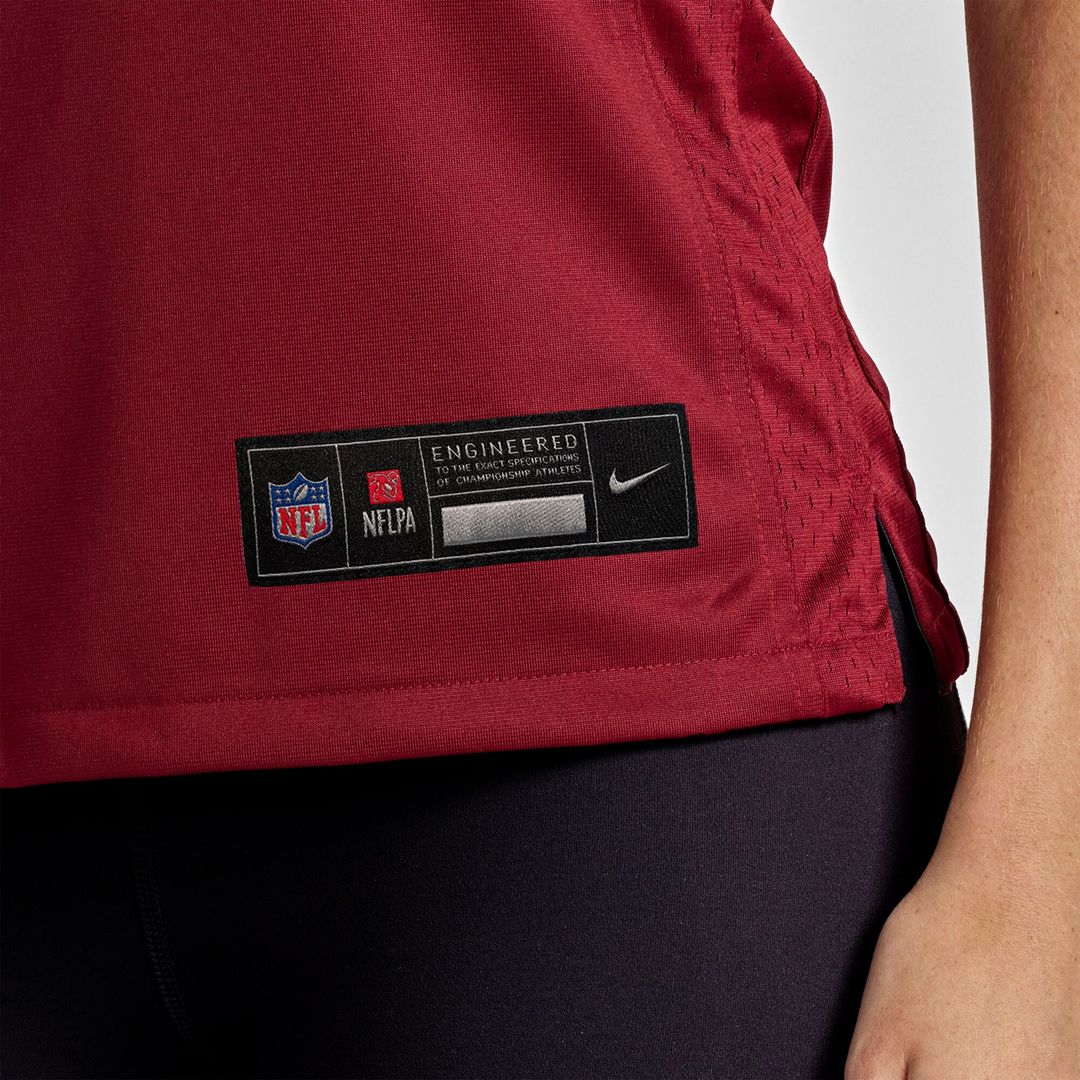 Ale Kaho Washington Commanders Women's Team Game Jersey - Burgundy