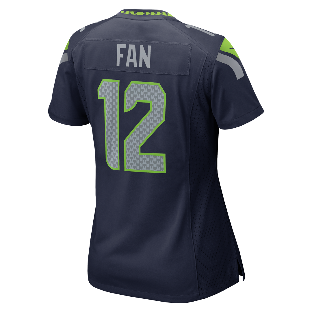 12s Seattle Seahawks Women's Player Jersey - Royal