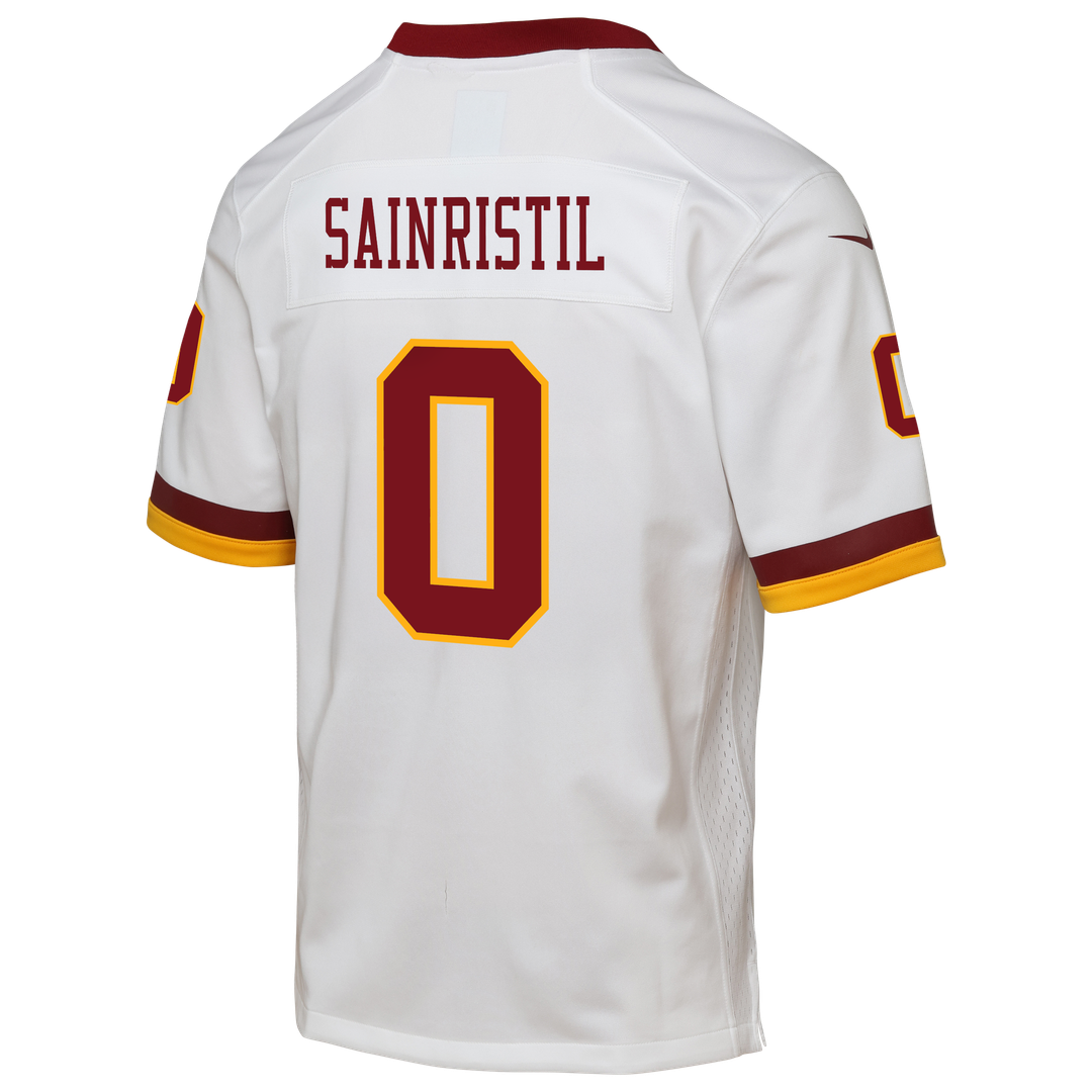 Mike Sainristil Washington Commanders Youth Hail Raiser Alternate Game Jersey - Black