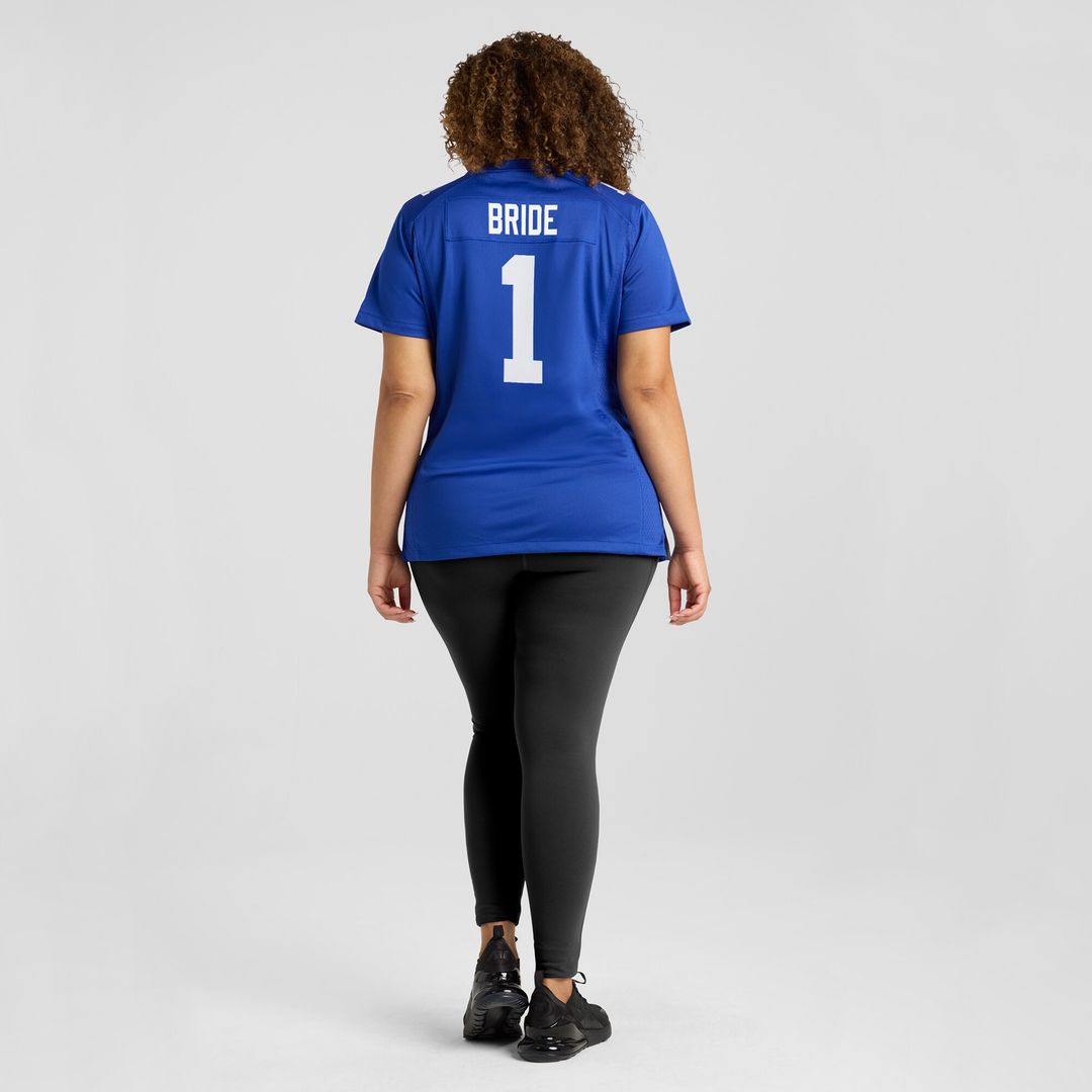 Number 1 Bride New York Giants Women's Game Jersey - Royal