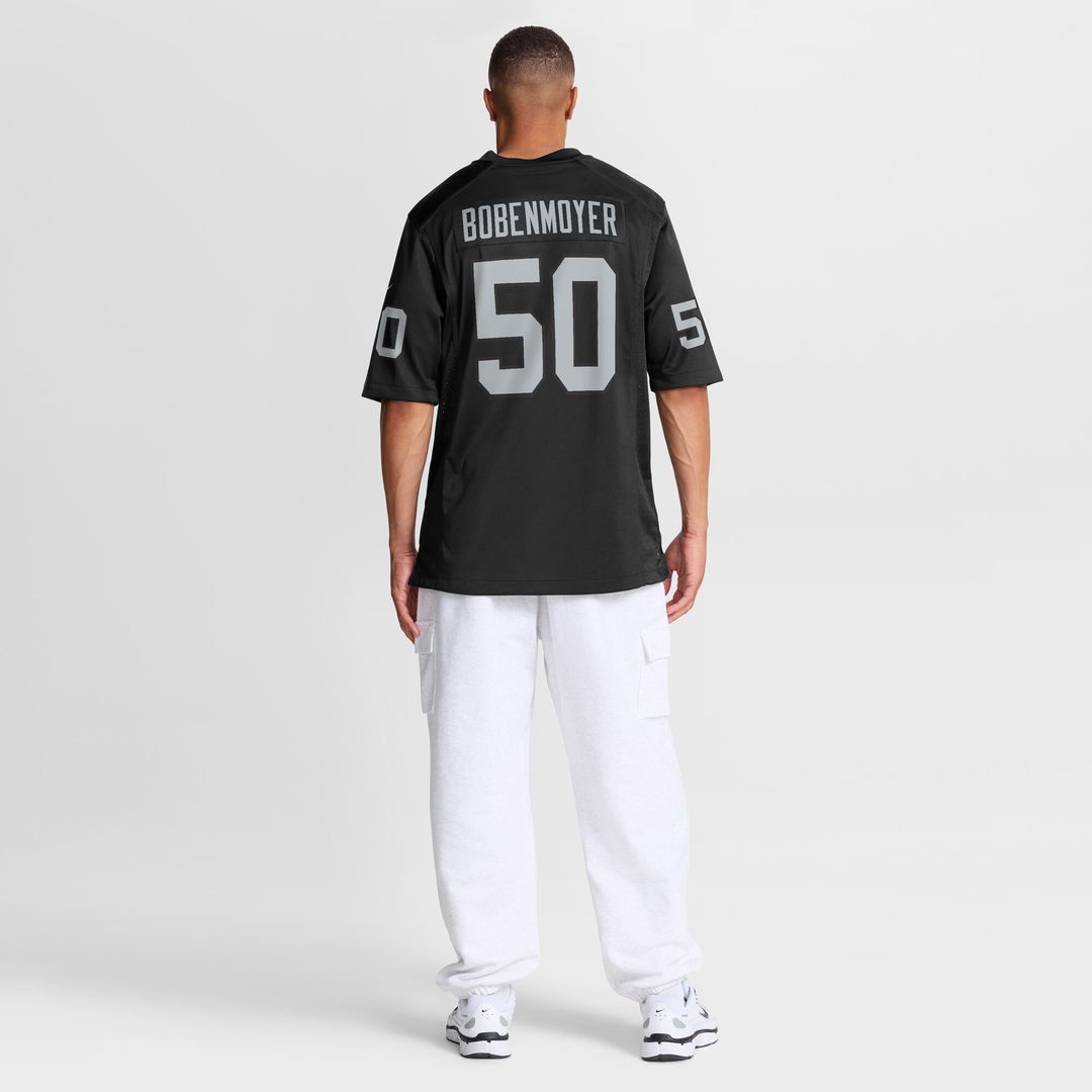 Jacob Bobenmoyer Las Vegas Raiders Game Player Jersey - Black