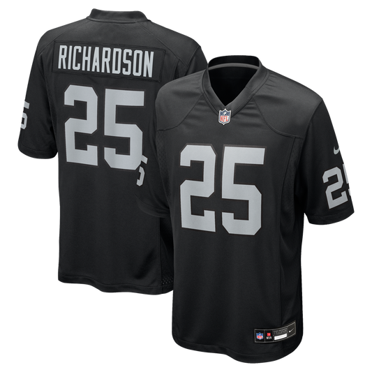 Decamerion Richardson Las Vegas Raiders Team Game Jersey - Black