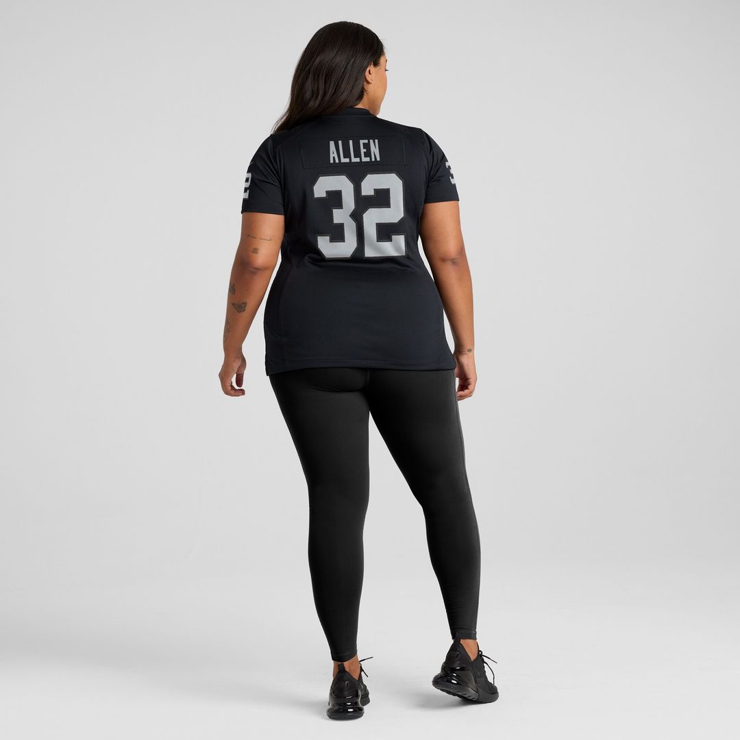 Marcus Allen Las Vegas Raiders Women's Game Retired Player Jersey - Black