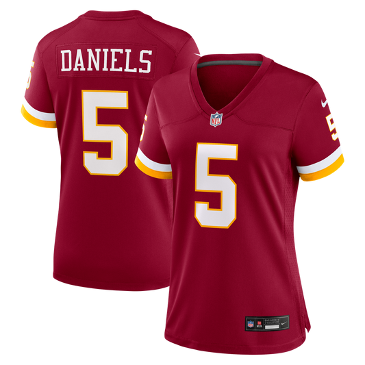 Jayden Daniels Washington Commanders Women's Game Jersey - Burgundy