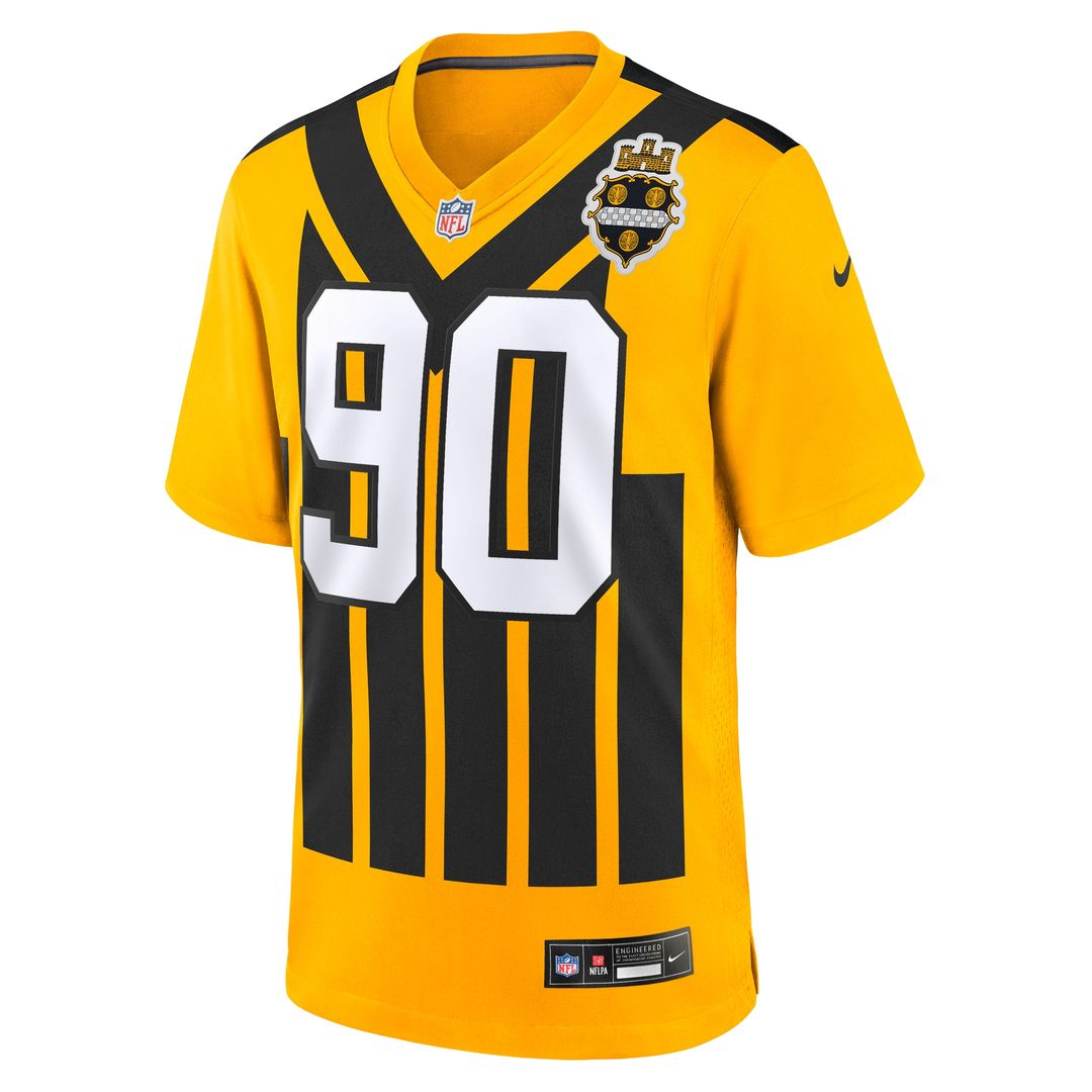 T.J. Watt Pittsburgh Steelers Game Jersey - Black