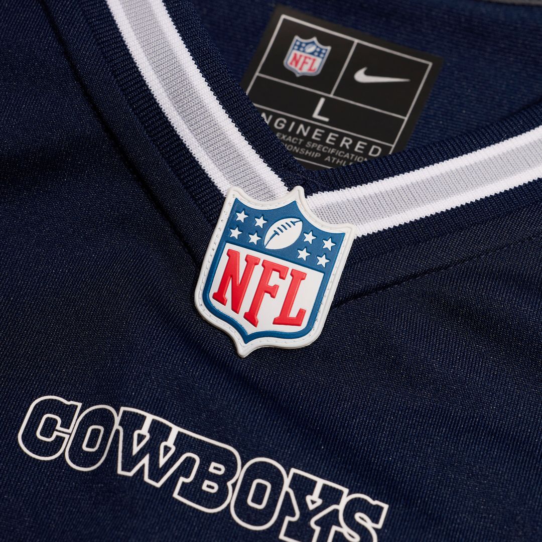 Malachi Lawrence Dallas Cowboys Game Jersey - White