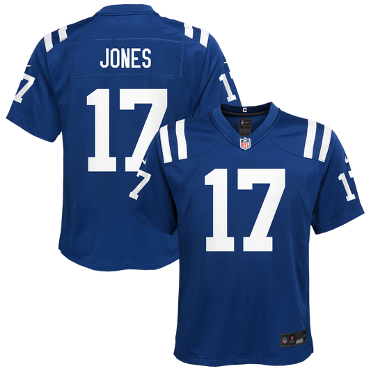 Daniel Jones Indianapolis Colts Youth Alternate 2 Game Jersey - Royal