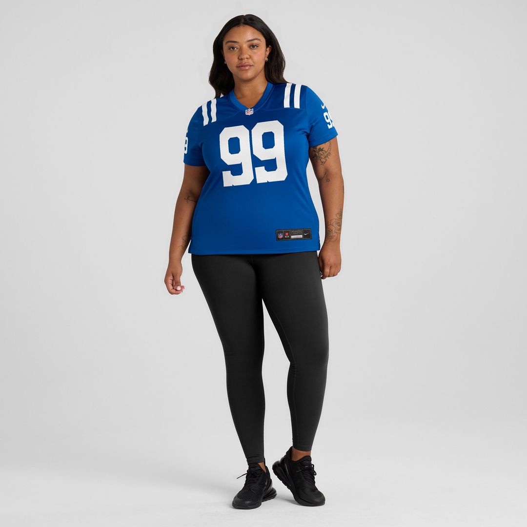 DeForest Buckner Indianapolis Colts Women's Indiana Nights Alternate Game Jersey - Royal