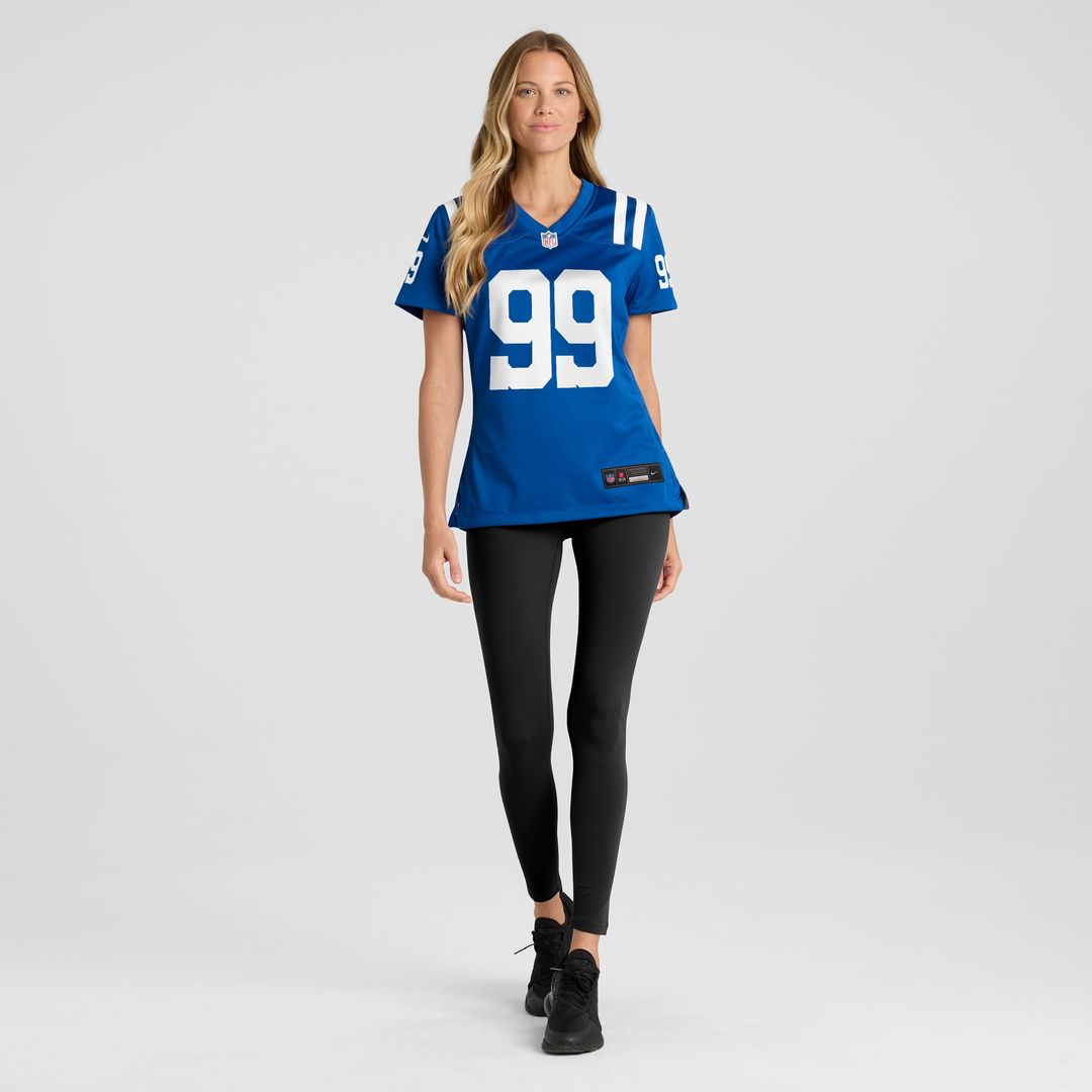 DeForest Buckner Indianapolis Colts Women's Indiana Nights Alternate Game Jersey - Royal