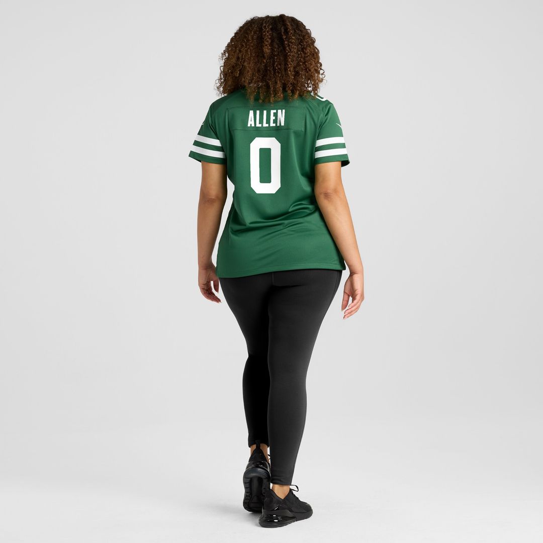 Braelon Allen New York Jets Women's Game Jersey - Legacy Green