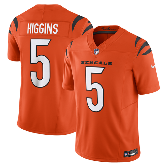 Tee Higgins Cincinnati Bengals Vapor F.U.S.E. Limited Jersey - Orange