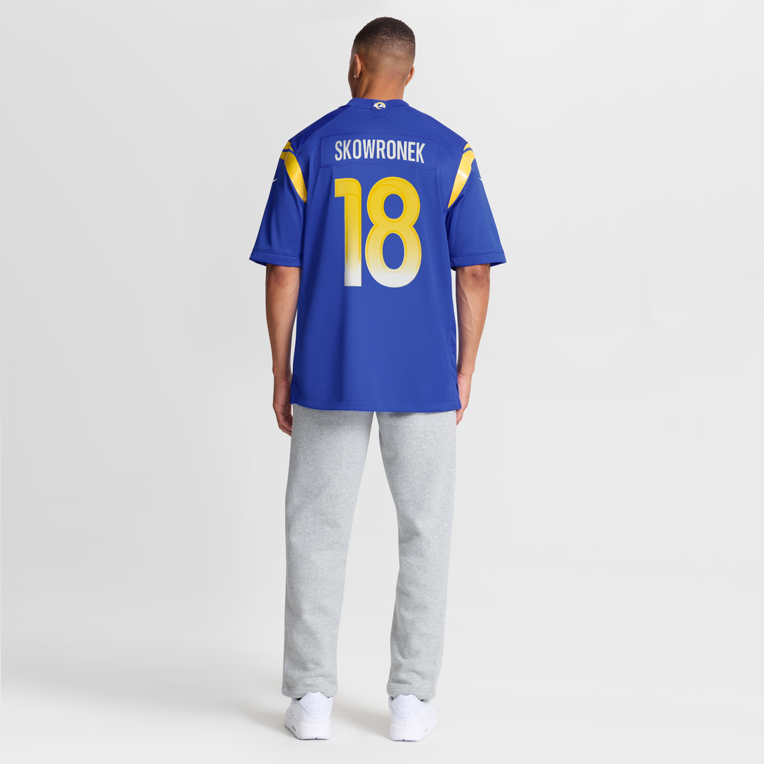 Ben Skowronek Los Angeles Rams Game Jersey - Royal