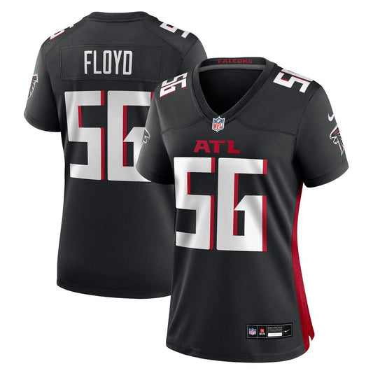 Leonard Floyd Atlanta Falcons Women's Team Game Jersey - Black