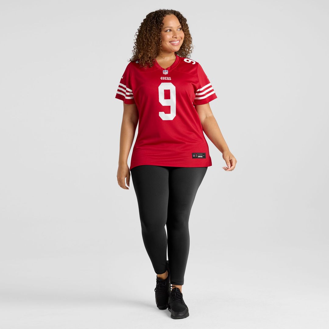 Skyy Moore San Francisco 49ers Women's Team Game Jersey - Scarlet