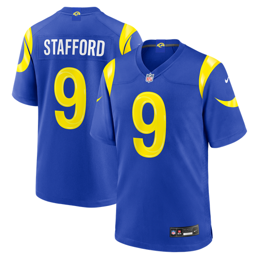 Matthew Stafford Los Angeles Rams Team Game Player Jersey - Royal