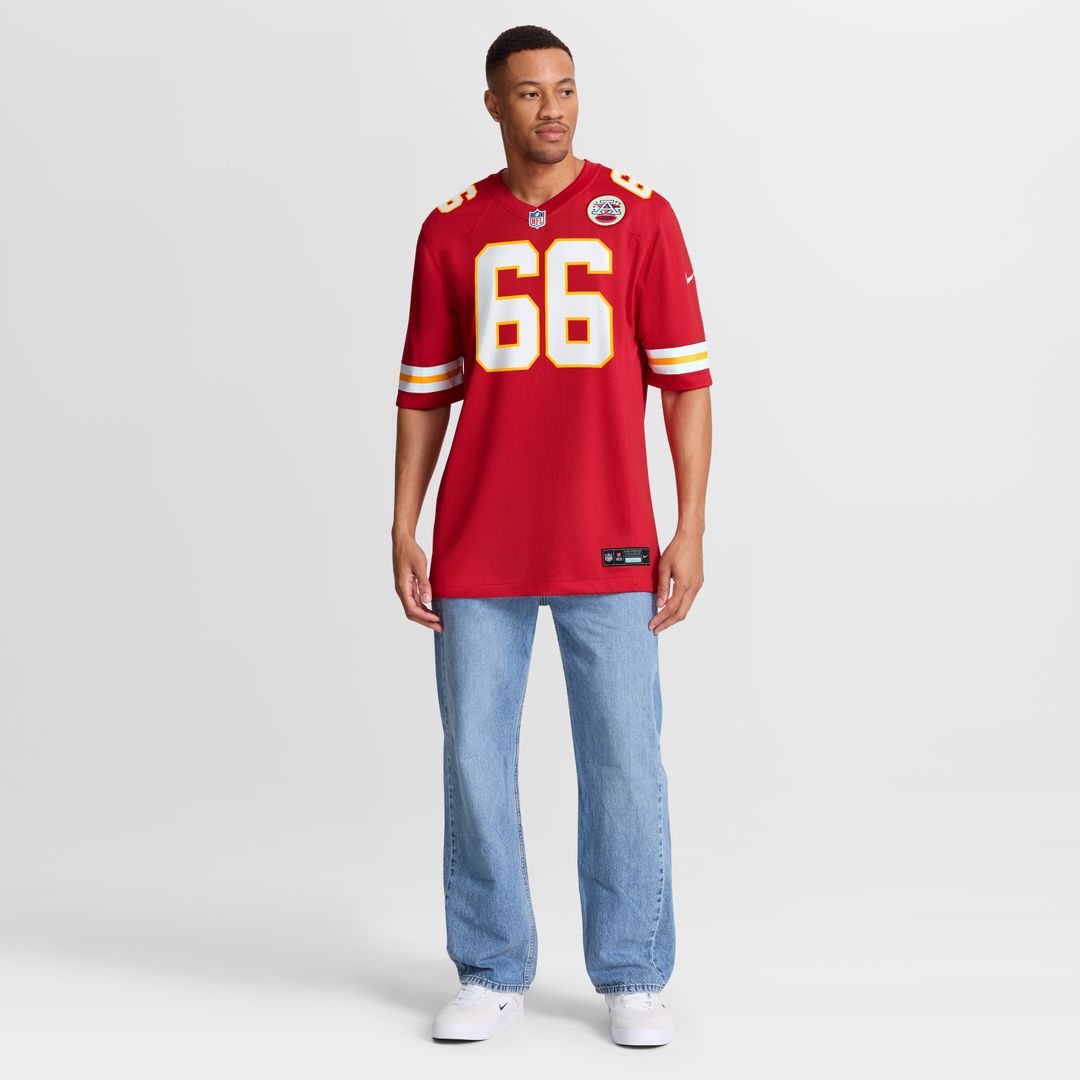 Mike Caliendo Kansas City Chiefs Game Player Jersey - Red