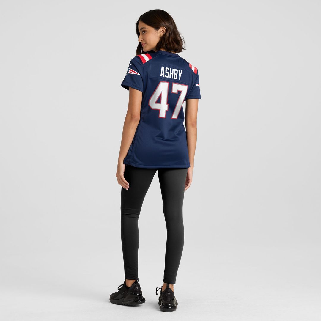 Julian Ashby New England Patriots Women's Team Game Jersey - Navy
