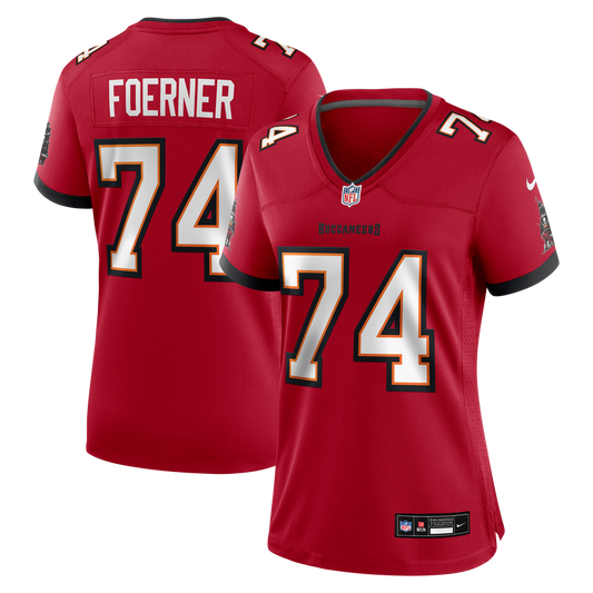 Marshall Foerner Tampa Bay Buccaneers Women's Team Game Jersey - Red