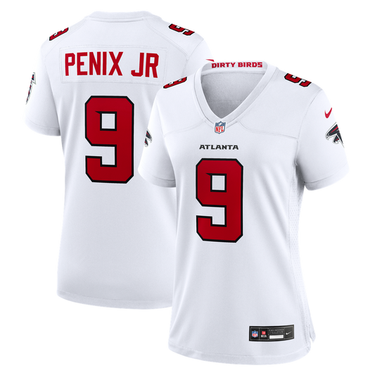 Michael Penix Jr. Atlanta Falcons Women's Game Jersey - White
