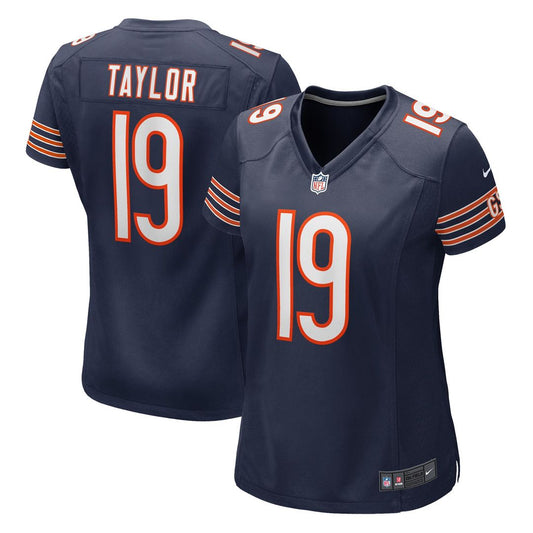 Tory Taylor Chicago Bears Women's Game Jersey - Navy