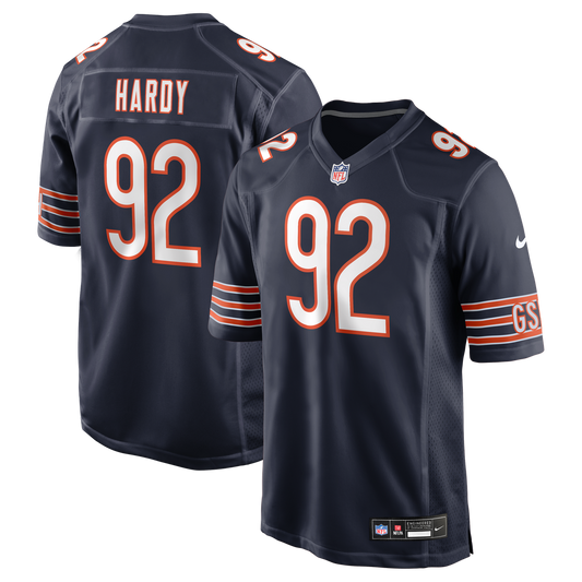 Daniel Hardy Chicago Bears Team Game Jersey - Navy