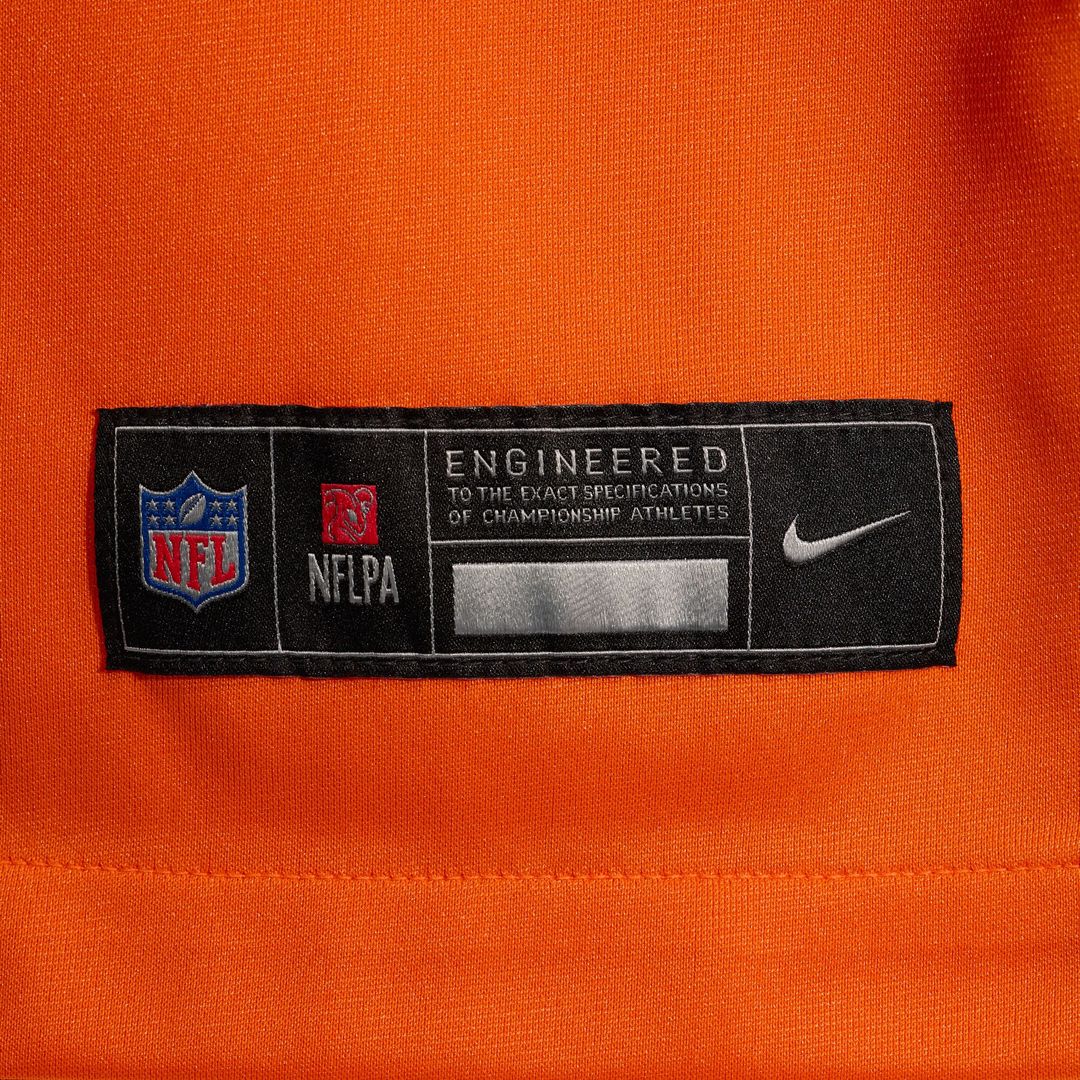 Ja'Quan McMillian Denver Broncos Team Game Jersey - Orange