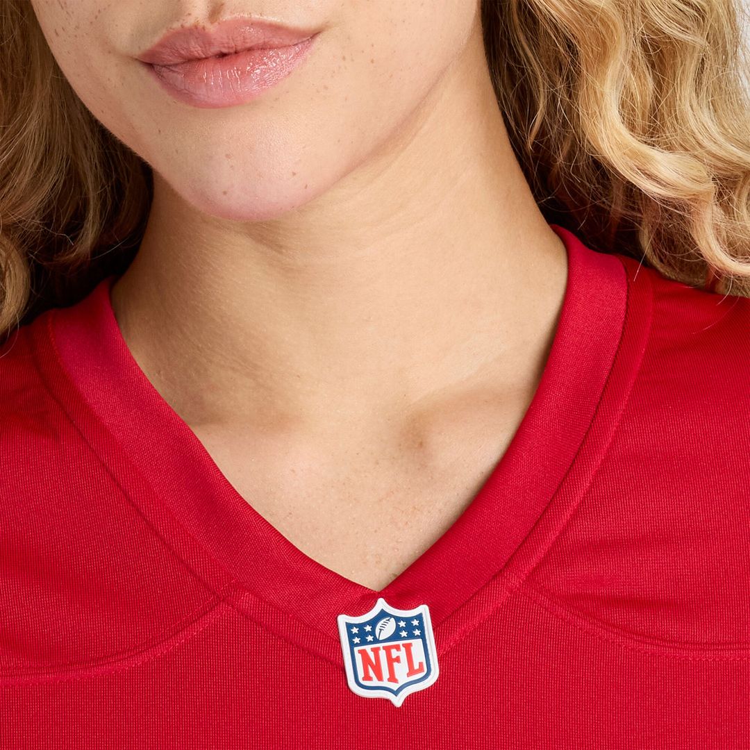 Skyy Moore San Francisco 49ers Women's Team Game Jersey - Scarlet