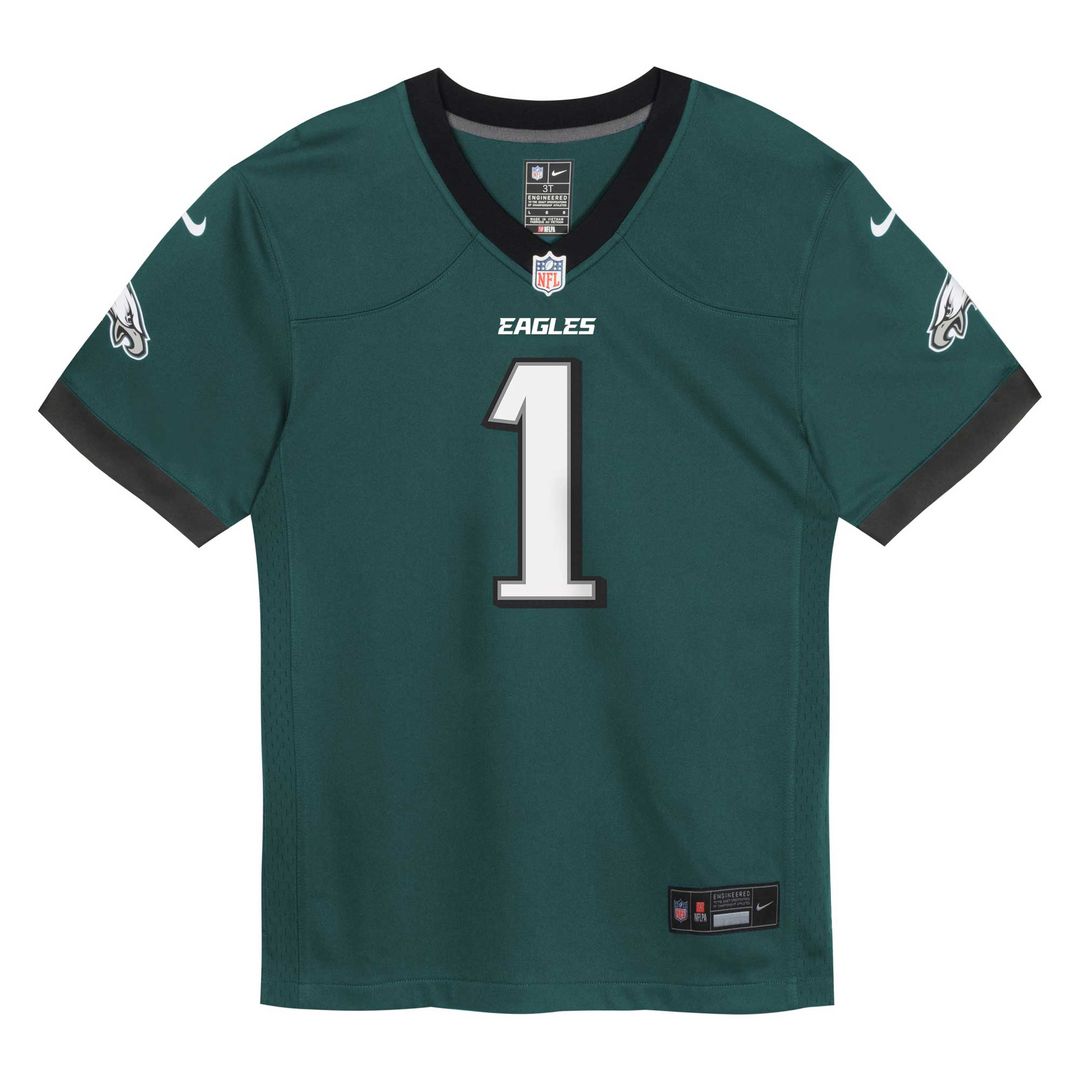 Jalen Hurts Philadelphia Eagles Toddler Game Jersey - Midnight Green