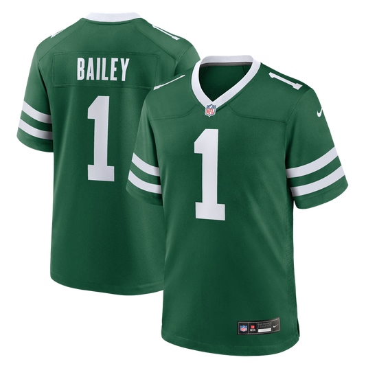 David Bailey New York Jets 2026 Draft First Round Pick No. 2 Team Game Jersey - Legacy Green