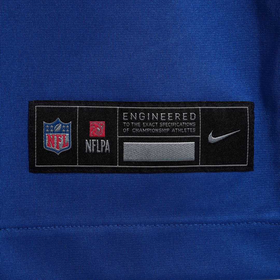 Jaxson Dart New York Giants Game Jersey - White