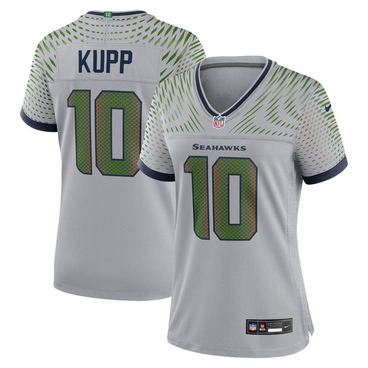 Cooper Kupp Seattle Seahawks Women's 2025 Rivalries Collection Game Jersey - Wolf Gray
