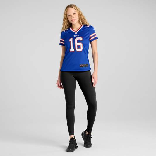 Tyler Bass Buffalo Bills Women's Team Game Jersey - Royal