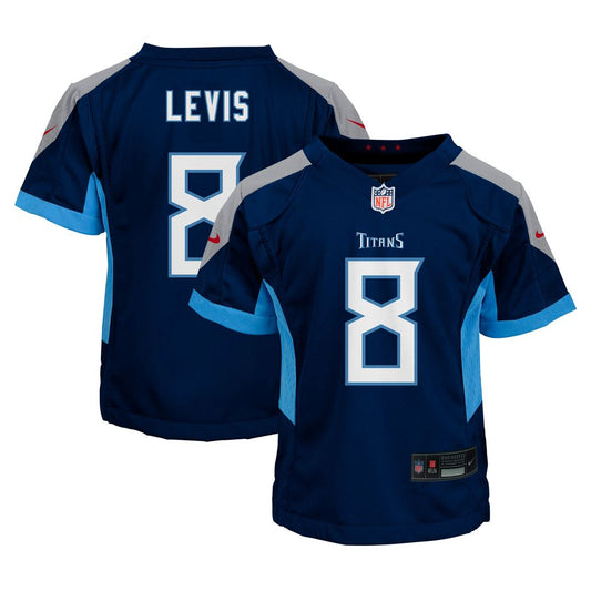 Will Levis Tennessee Titans Infant Team Player Game Jersey - Navy