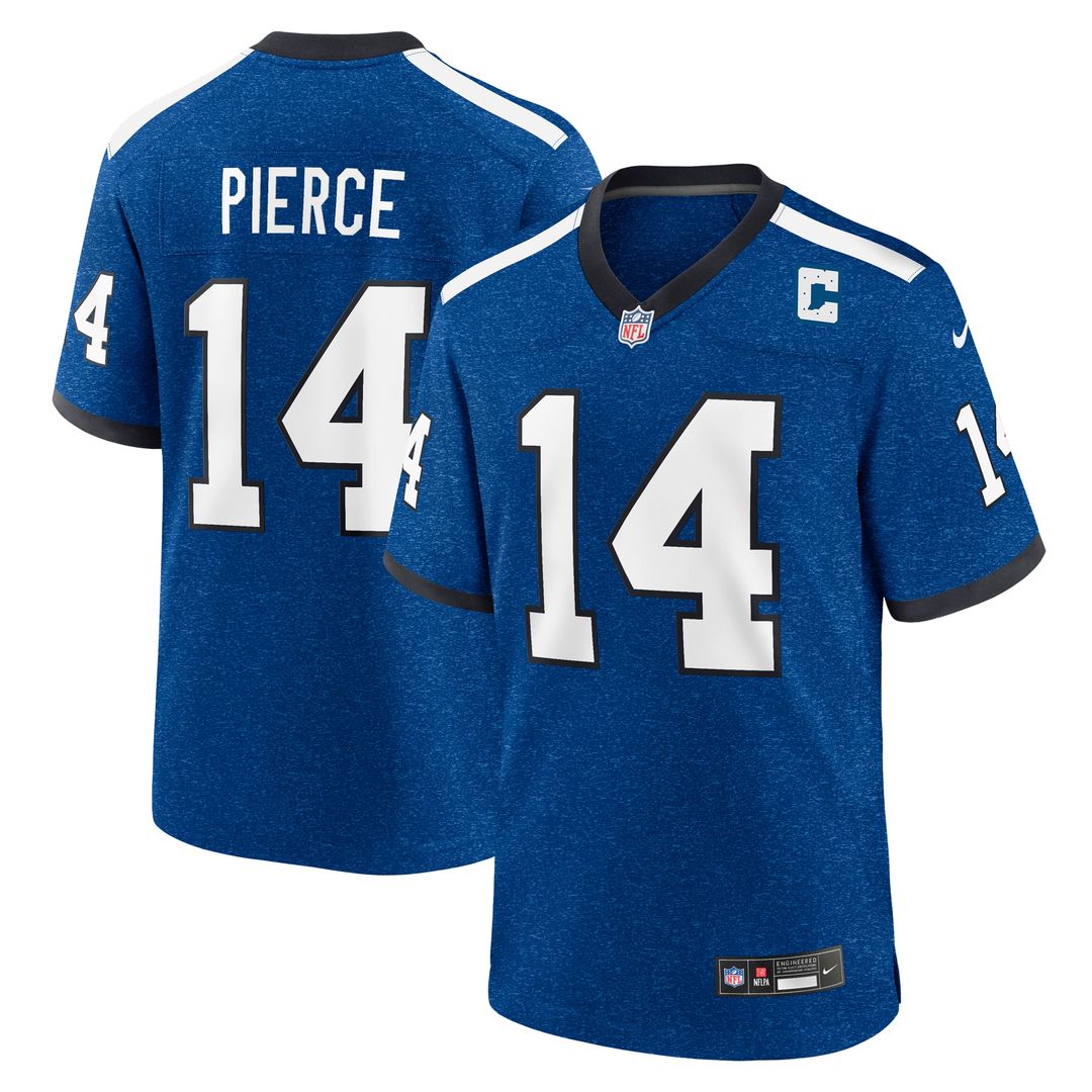 Alec Pierce Indianapolis Colts Alternate Game Jersey - Blue