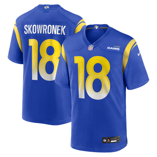 Ben Skowronek Los Angeles Rams Game Jersey - Royal