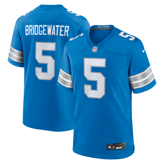 Teddy Bridgewater Detroit Lions Team Game Jersey - Blue