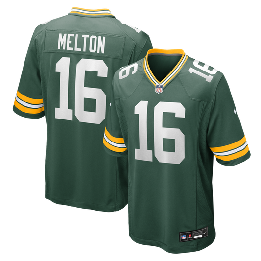 Bo Melton Green Bay Packers Team Game Jersey - Green