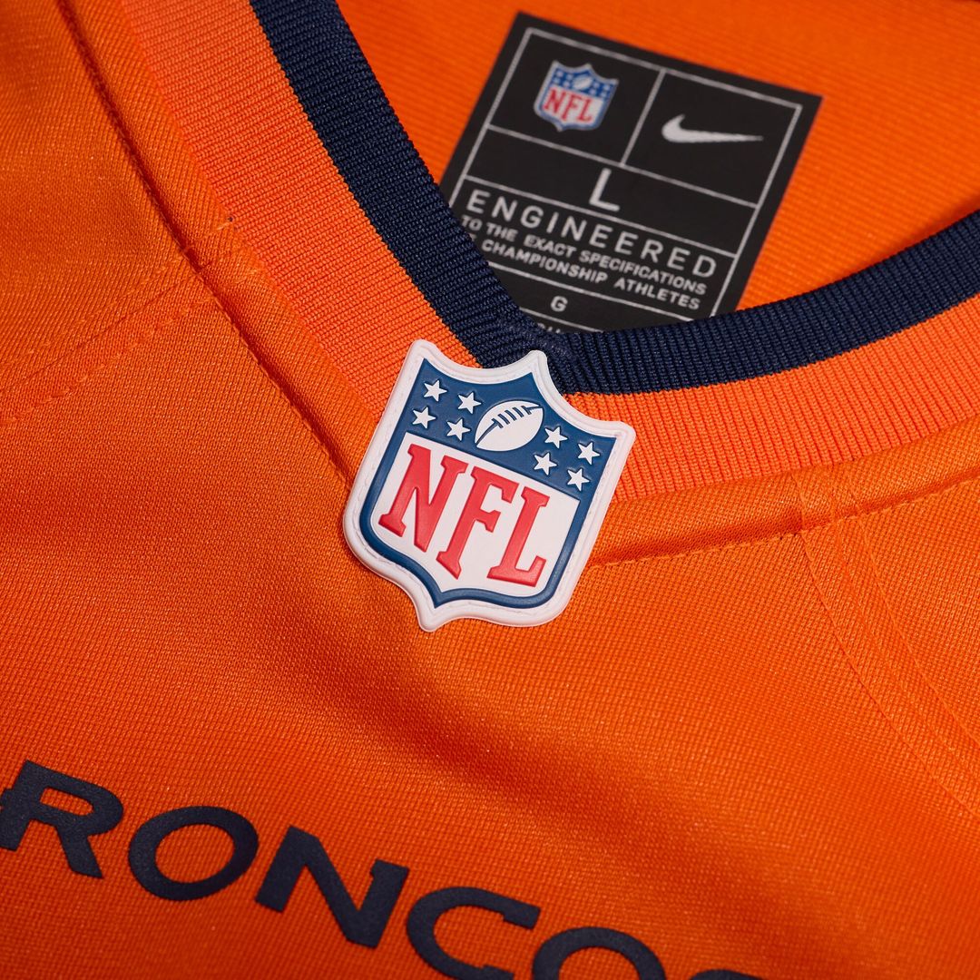 Marvin Mims Jr Denver Broncos Team Game Jersey - Orange