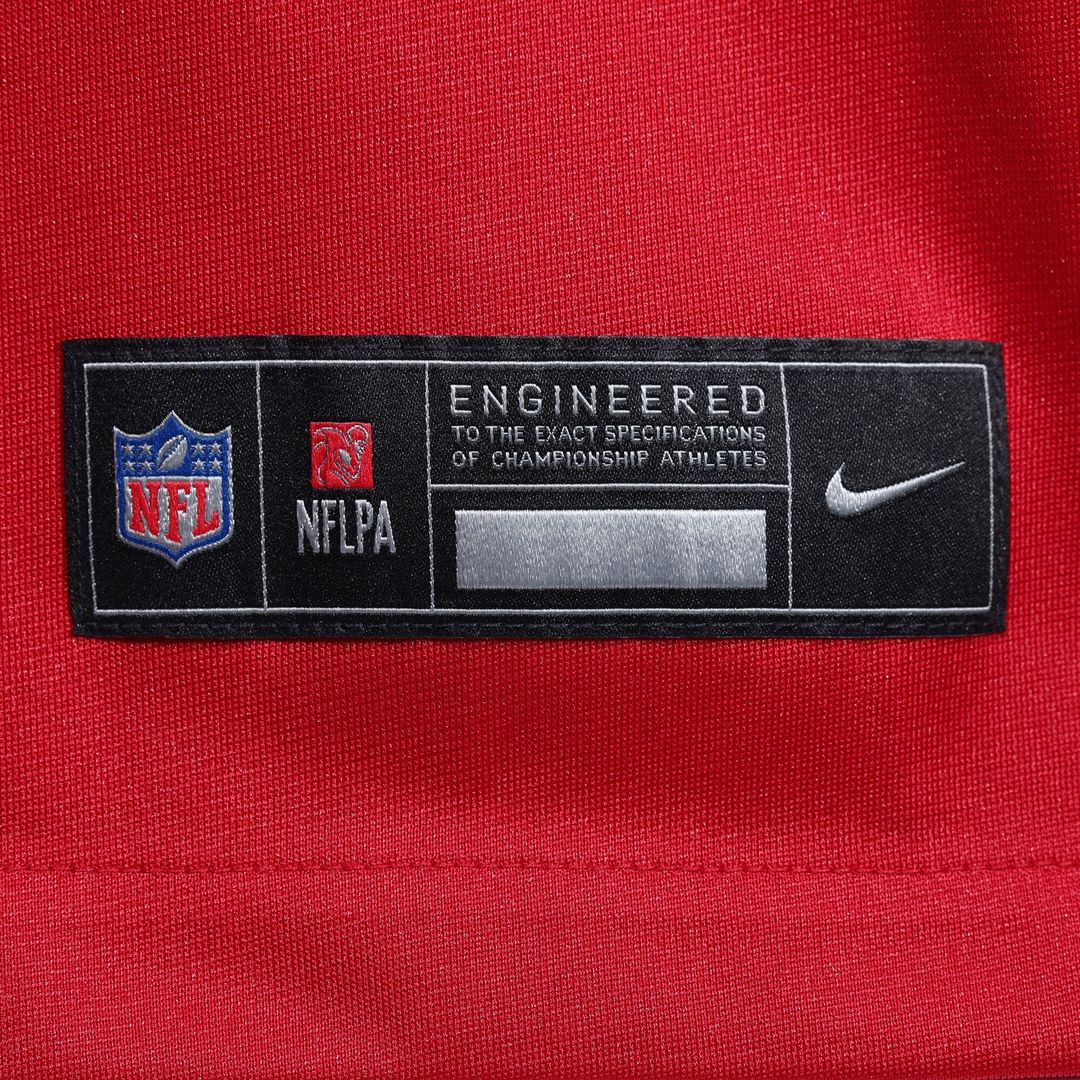 Jaxson Dart New York Giants Alternate Century Red Game Jersey - Red