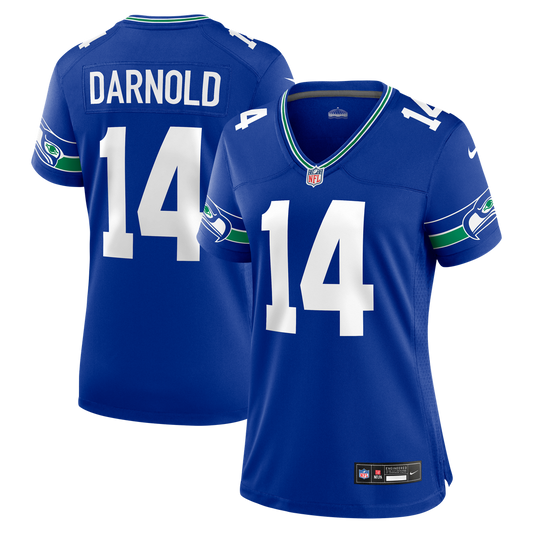 Sam Darnold Seattle Seahawks Women's Alternate Game Jersey - Royal