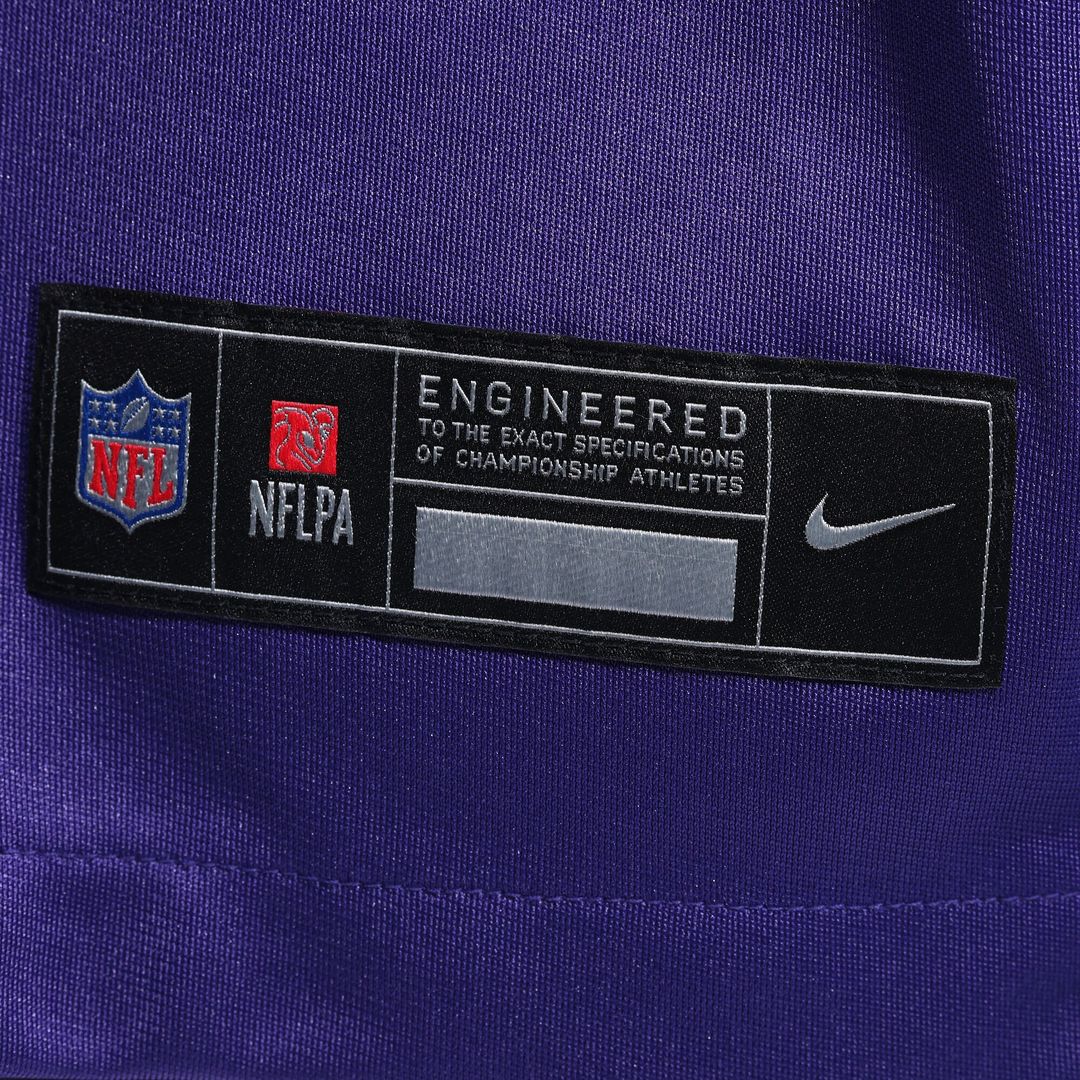 Justin Jefferson Minnesota Vikings Game Jersey - Purple