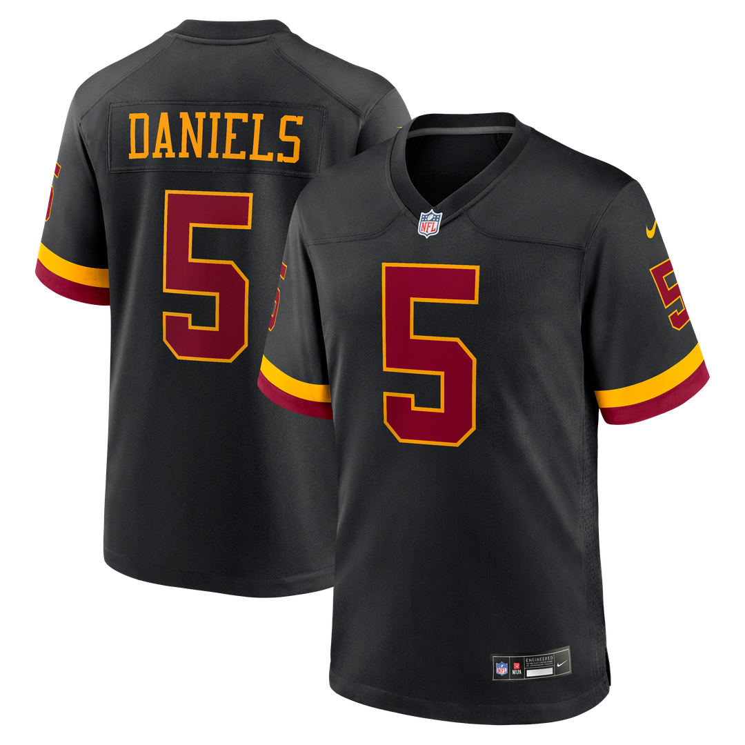 Jayden Daniels Washington Commanders Game Jersey - Burgundy