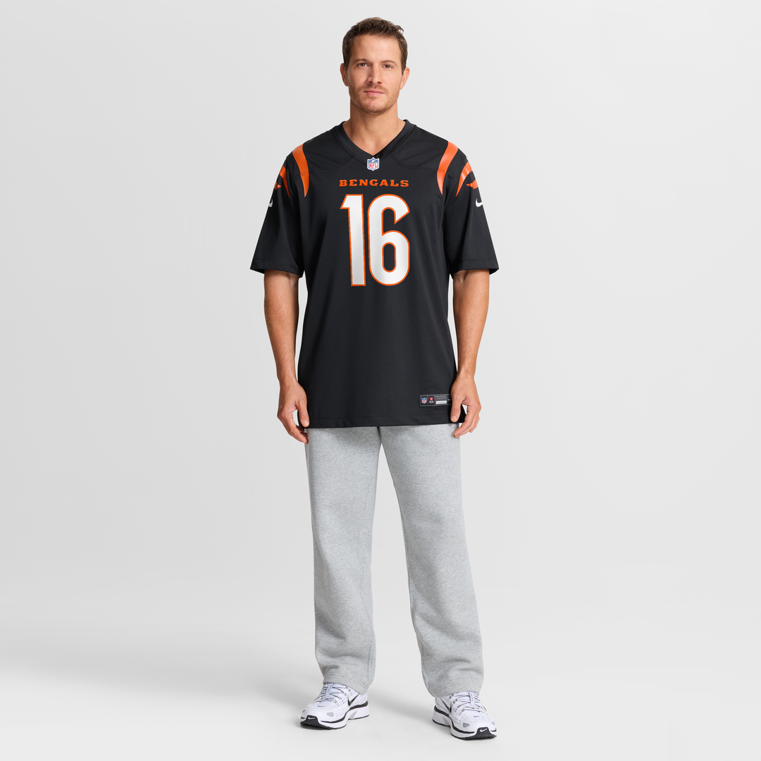 Joe Flacco Cincinnati Bengals Team Game Jersey - Black