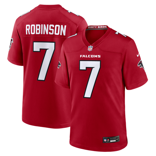 Bijan Robinson Atlanta Falcons Game Jersey - Red