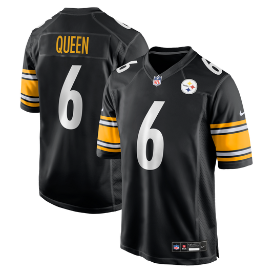 Patrick Queen Pittsburgh Steelers Game Jersey - Black