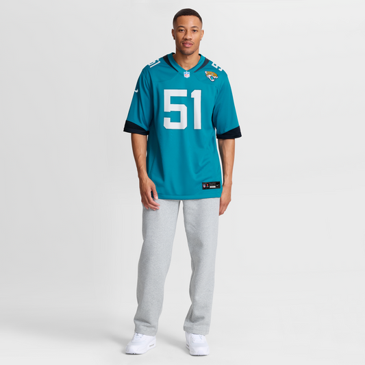Ventrell Miller Jacksonville Jaguars Game Jersey - Teal