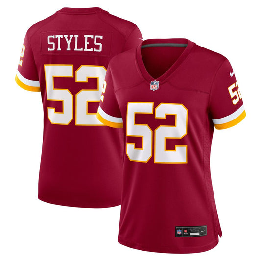 Sonny Styles Washington Commanders Women's Game Jersey - Burgundy